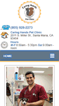 Mobile Screenshot of caringhandspetclinic.com